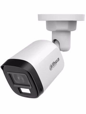 Cámara Bullet 2MP Dahua Smart Dual Light IR 30m Lente fijo 2.8mm Plastico IP67