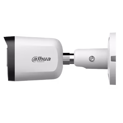 Cámara Bullet 2MP Cooper Dahua Lente fijo 2.8mm Audio IR 30m Metalica IP67