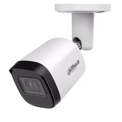 Cámara Bullet 2MP Cooper Dahua Lente fijo 2.8mm Audio IR 30m Metalica IP67