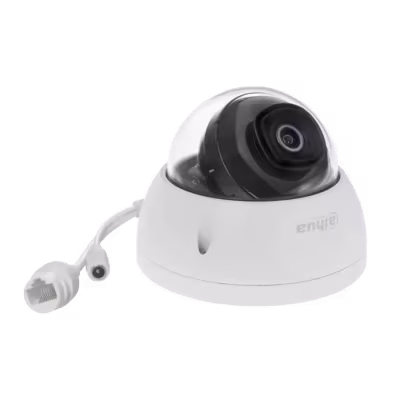 Cámara IP Domo 5MP Dahua Lente fijo 2.8mm Iluminación Inteligente Detección de movimiento IK10 IP67
