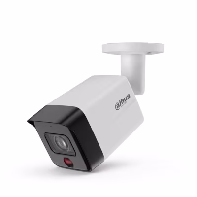 Cámara IP Bullet 8MP Dahua Smart Dual Light Lente fijo 2.8mm IR 30m Microfono Integrado Image Flip IP67