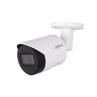 Cámara IP Bullet 4MP Dahua WizSense / Lente fijo 3.6mm / IR 30m / Metalica / SMD Plus / Protección perimetral / IP67