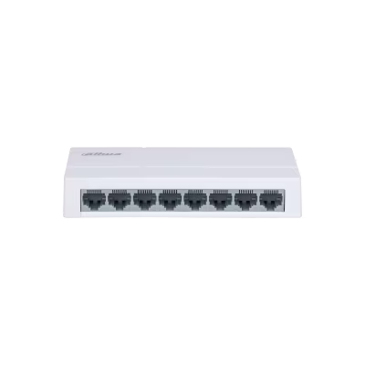 Switch de 8 Puertos Ethernet Dahua / Velocidad de puerto ethernet 100 Mbps