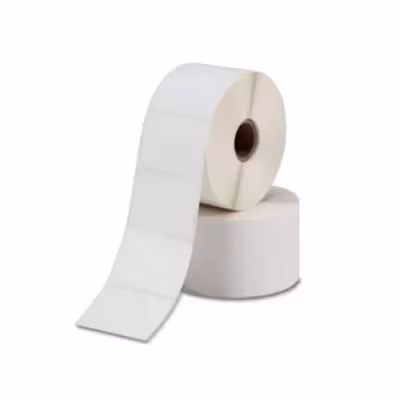 Etiqueta Térmica Autoadhesiva para impresoras. Rollo de 500 Etiquetas, Medidas: 57 x 44 x 40 mm