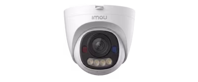 Cámara Turret 5MP IMOU Lente fijo 2.8mm PoE Zoom 8X IR 30m Microfono incorporado Smart Full Color IP67