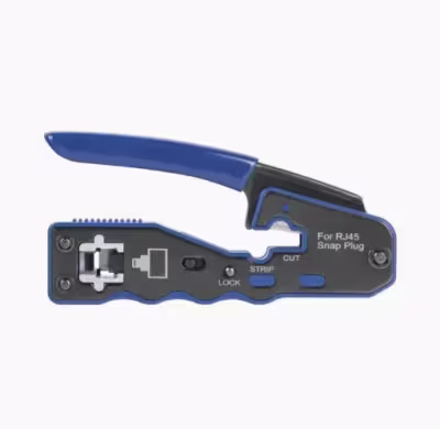 Crimpeadora Ponchadora Pasante Passtrough RJ45