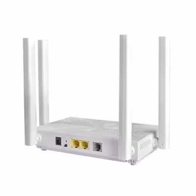 ONU Wifi para Fibra Optica 2GE+1POTS+WIFI6 Acceso a señal optica 1*GPON/EPON Tipo de modulo ClassB+ SC/UPC