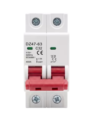 Breaker de 2 Polos 32A Protector de Voltaje AC
