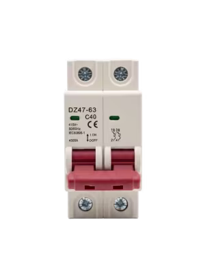 Breaker de 2 Polos 40A Protector de Voltaje AC
