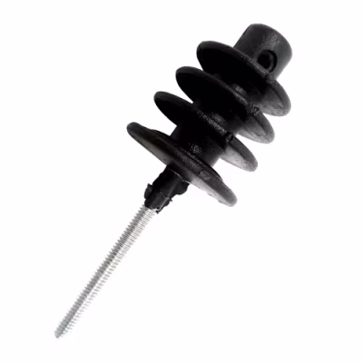 Aislador de Esquina para cerco electrico, (INCLUYE PERNOS, TUERCAS Y ARANDELAS) (PAQUETE DE 50UND)