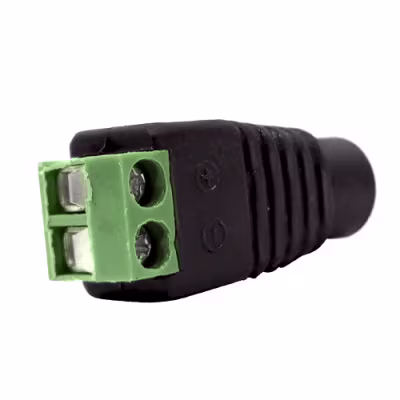 Terminal para conectar alimentación con tornillos Hembra