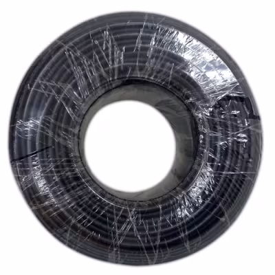 Cable para paneles solares / Bobina de 100Mts / Calibre: 10AWG / Rango de voltaje: 1000V / Color negro