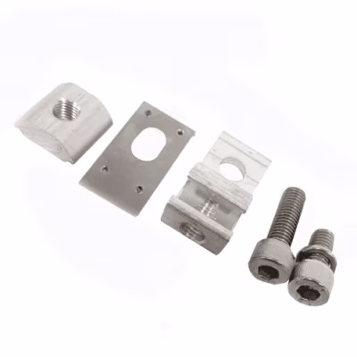 Conector para conexión a tierra CDP para paneles solares / Material: Aluminio