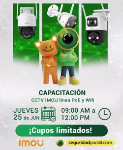 CCTV IMOU LÍNEA POE Y WIFI