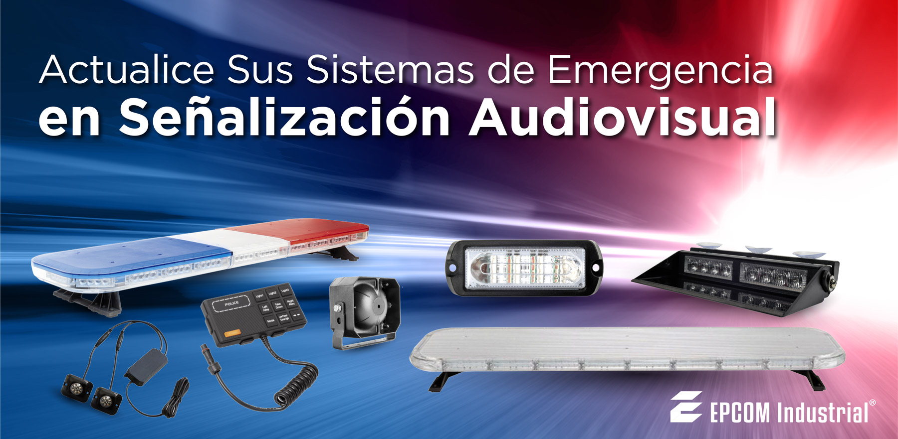 sistemas de iluminacion para vehiculos de emergencia