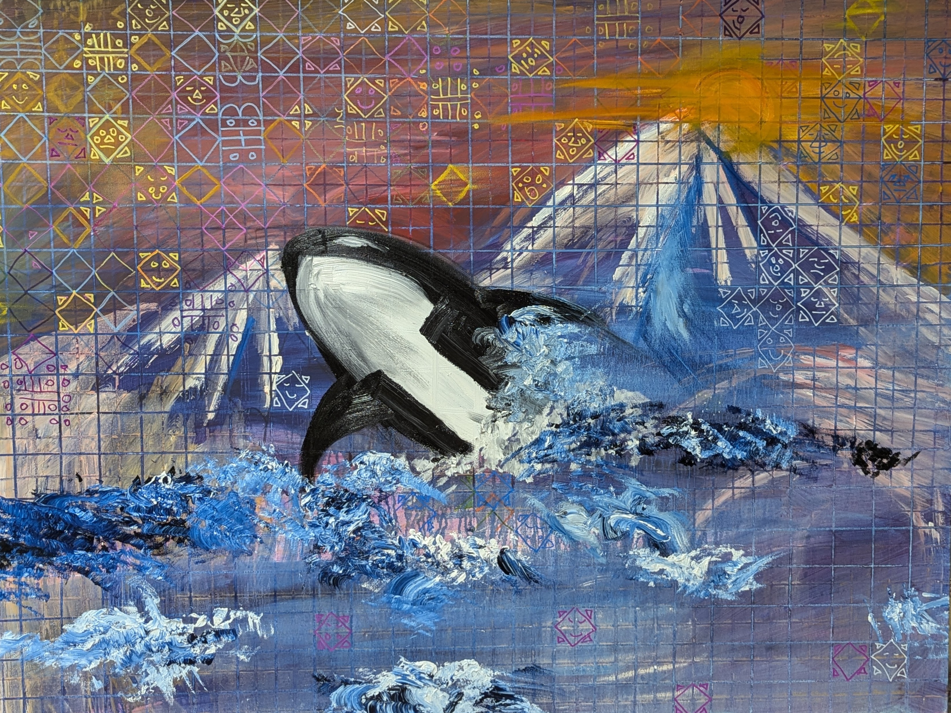 Orca Sunset