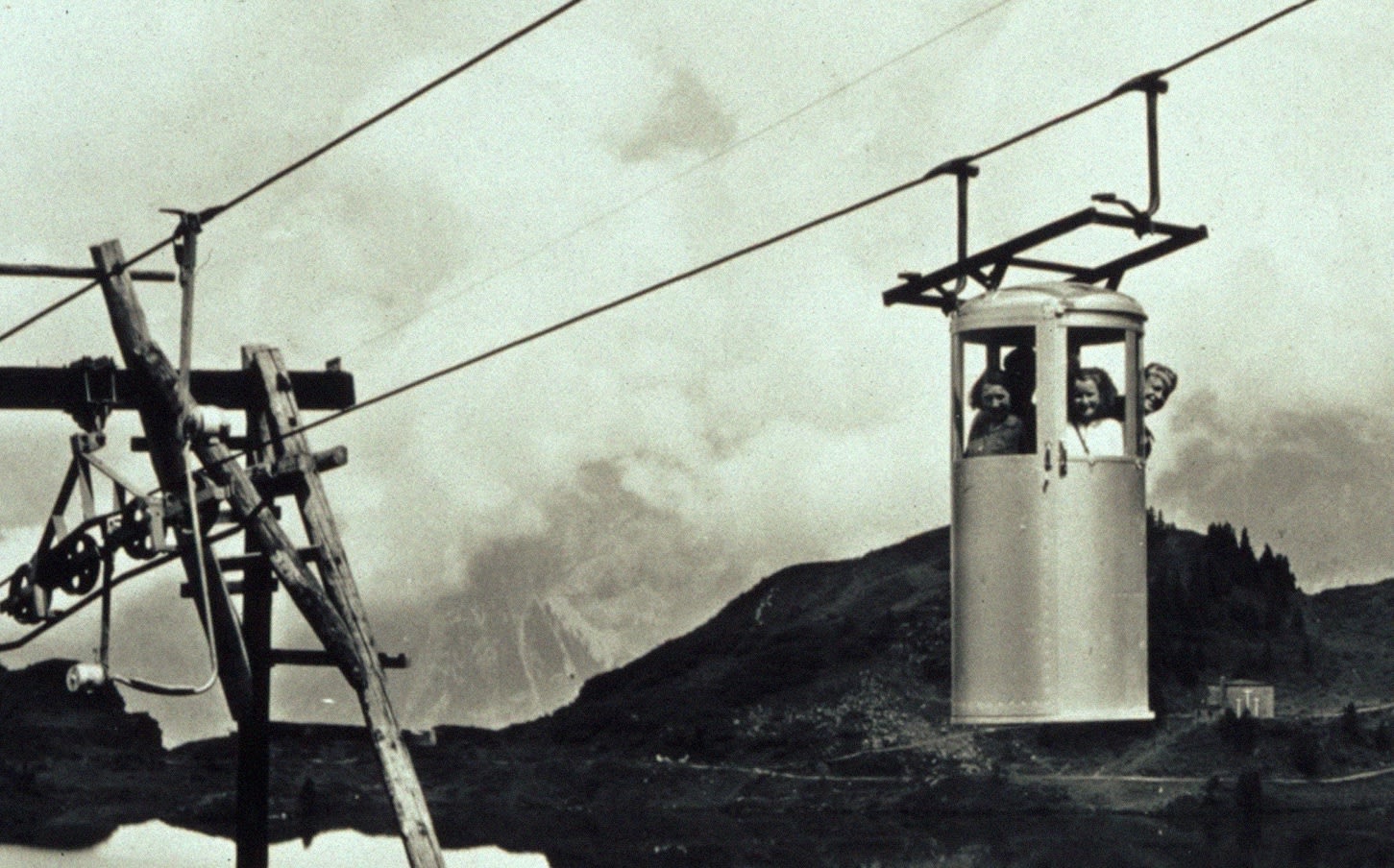 Sesselbahn Engelberg Trübsee aus dem Jahr 1944