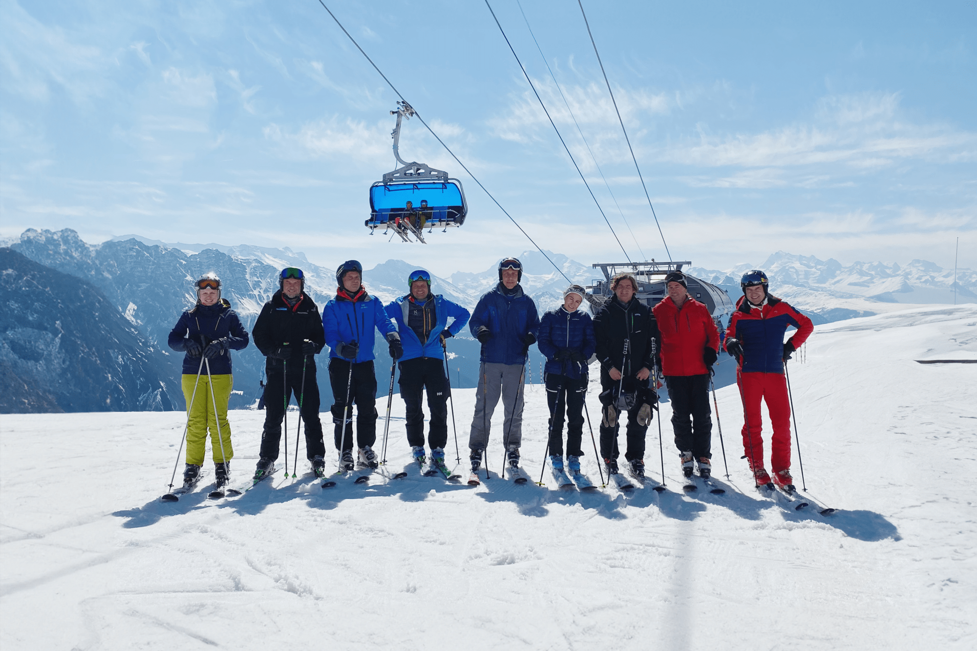 Das Team von Seilbahnen Schweiz