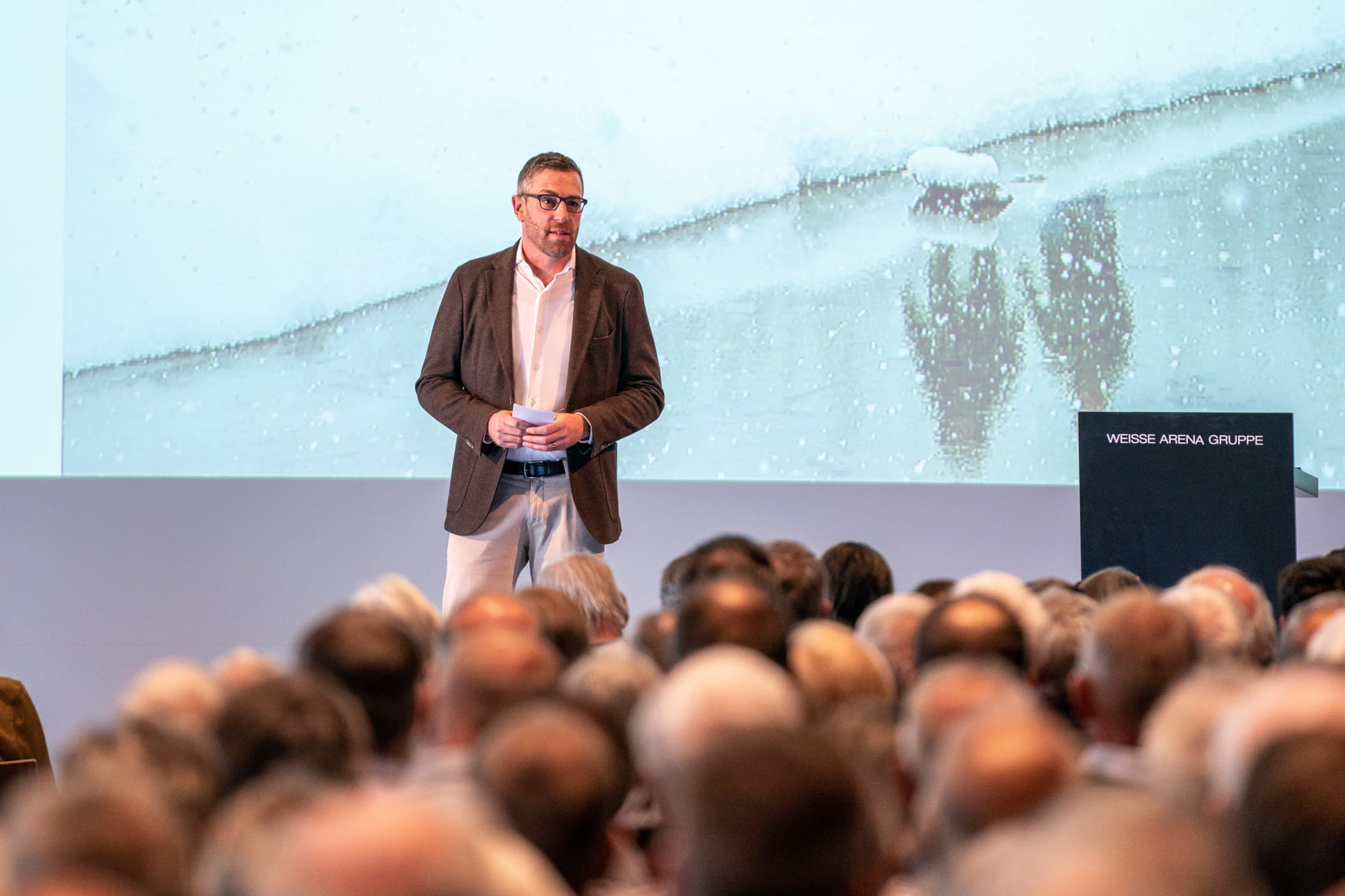 Markus Wolf, CEO, Weisse Arena AG