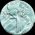 سکه نیم قران تصویری ناصر الدین شاه