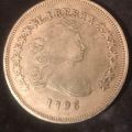 سکه لیبرتی ۱۷۹۶ اصل