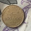 ارزش سكه ١٠٠٠٠٠ليرتركيه