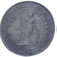 سکه تقلبی  Trade dollar بریتانیا