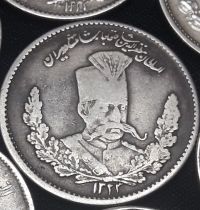 2000 دینار مصور مظفرالدین شاه