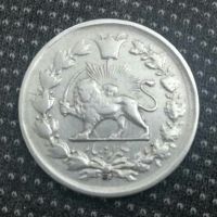 سکه ی یکهزار دینار محمدعلی شاه قاجار