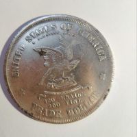سکه trade dollar آمریکا 1873