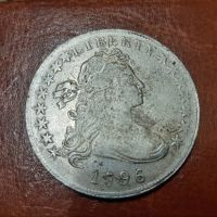 ارزش سکه موهای افشان LIBERTY 1796 آمریکا
