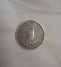 سکه 1000 دینار 1308 تصویری رضا شاه