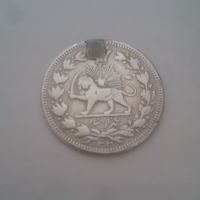 سکه 1000 دینار 1330 خطی (سایز بزرگ) احمد شاه
