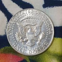 قیمت و کمیت و اصالت سکه نیم دلاری کندی نقره 