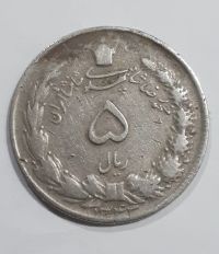 نظردرباره ارورتاریخ ۵ریالی ۴۳