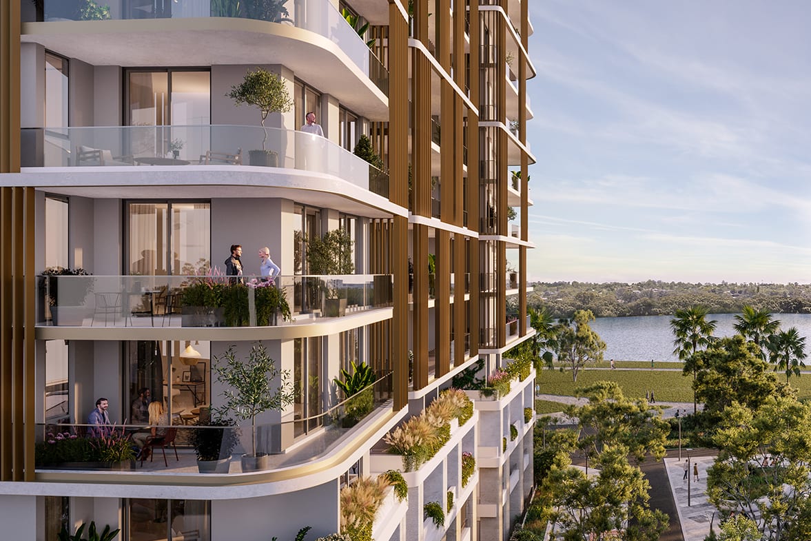 Sanctuary Wentworth Point Premium Waterside Apartments Sekisui House
