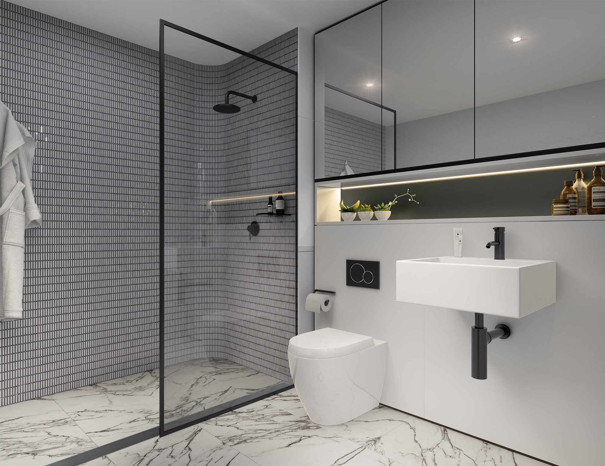 BOM0871 MelrosePark S120 INT StandardBath Light 2000