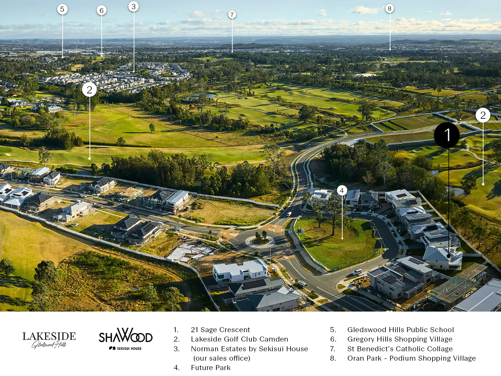 21 Sage Crescent Facing south