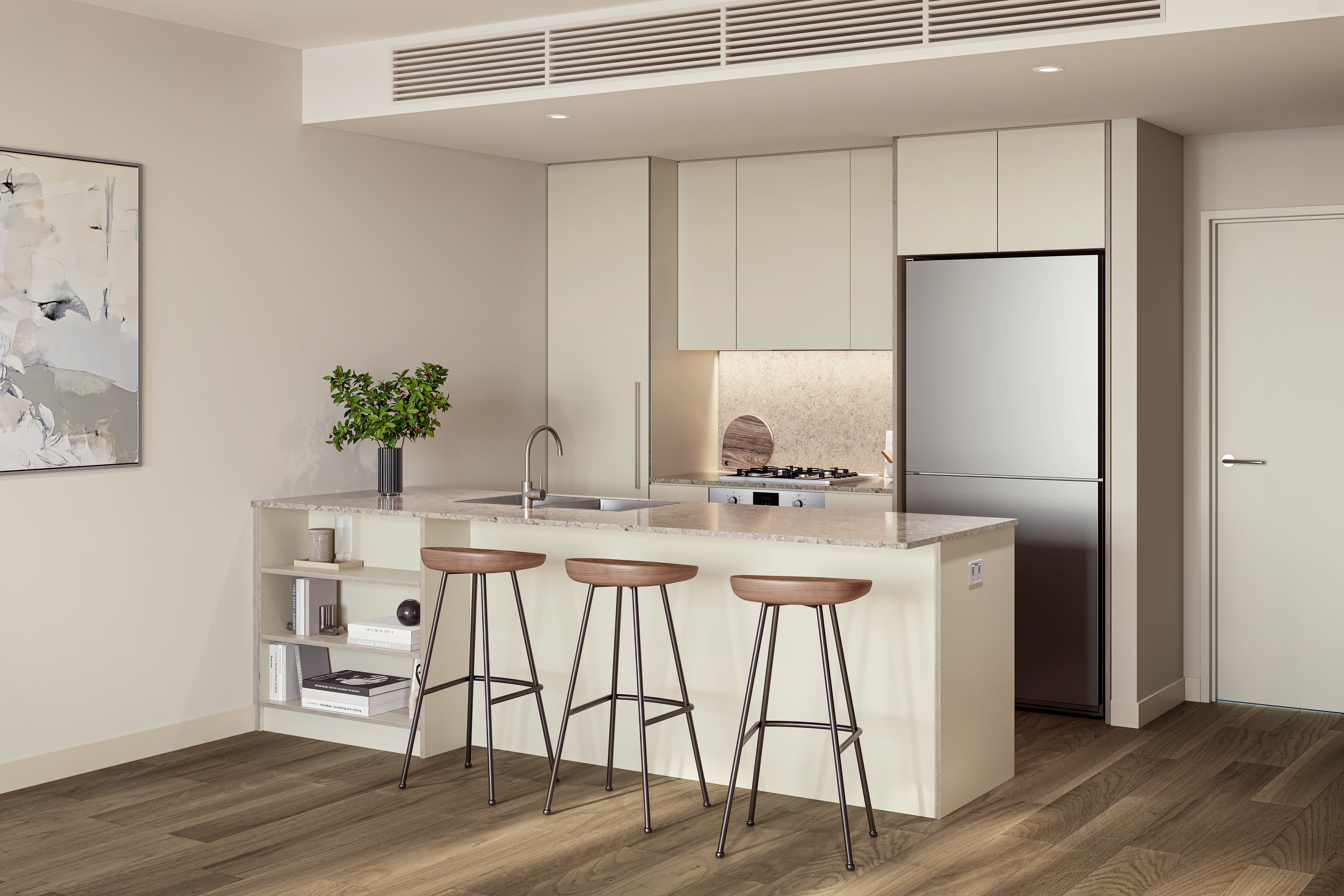 SEH005 Lot F V13A A 3BR B0501 Kitchen Dark Option