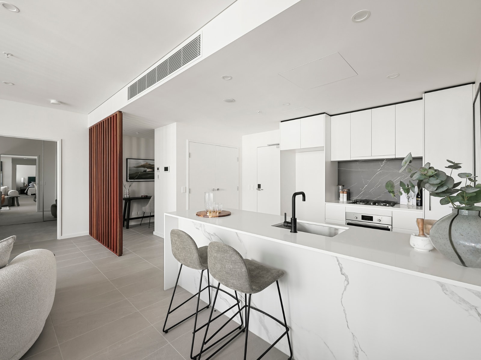 Kitchen Front View