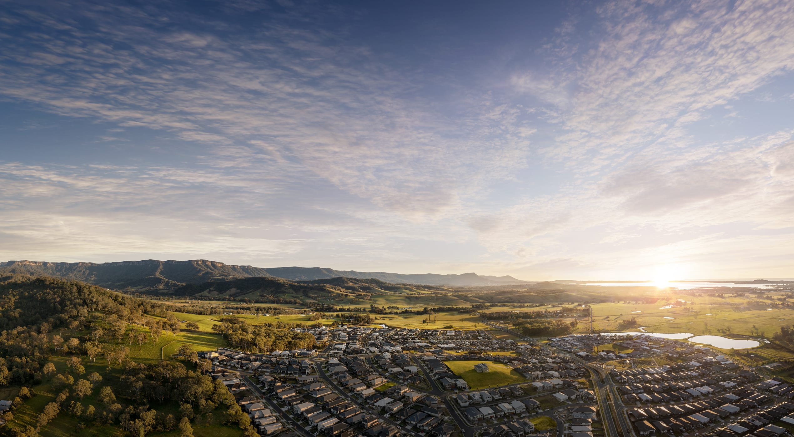 cascadia home aerial