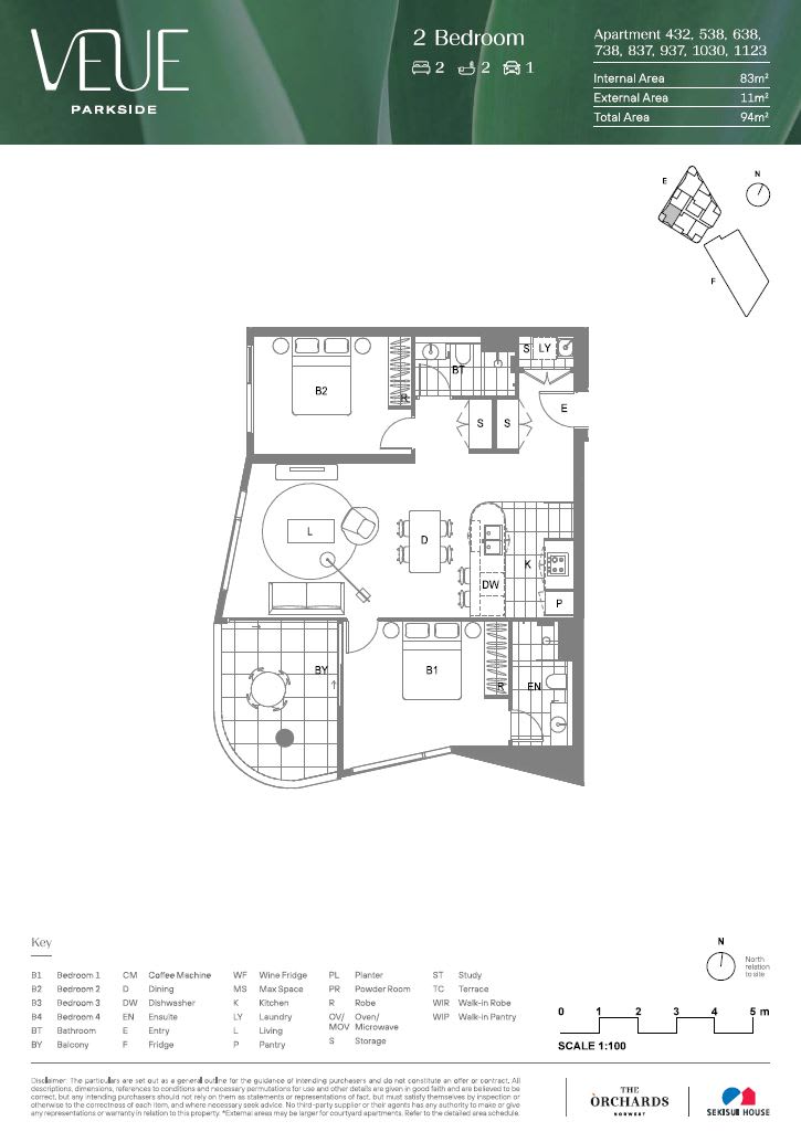 Unit 937 Floor Plan