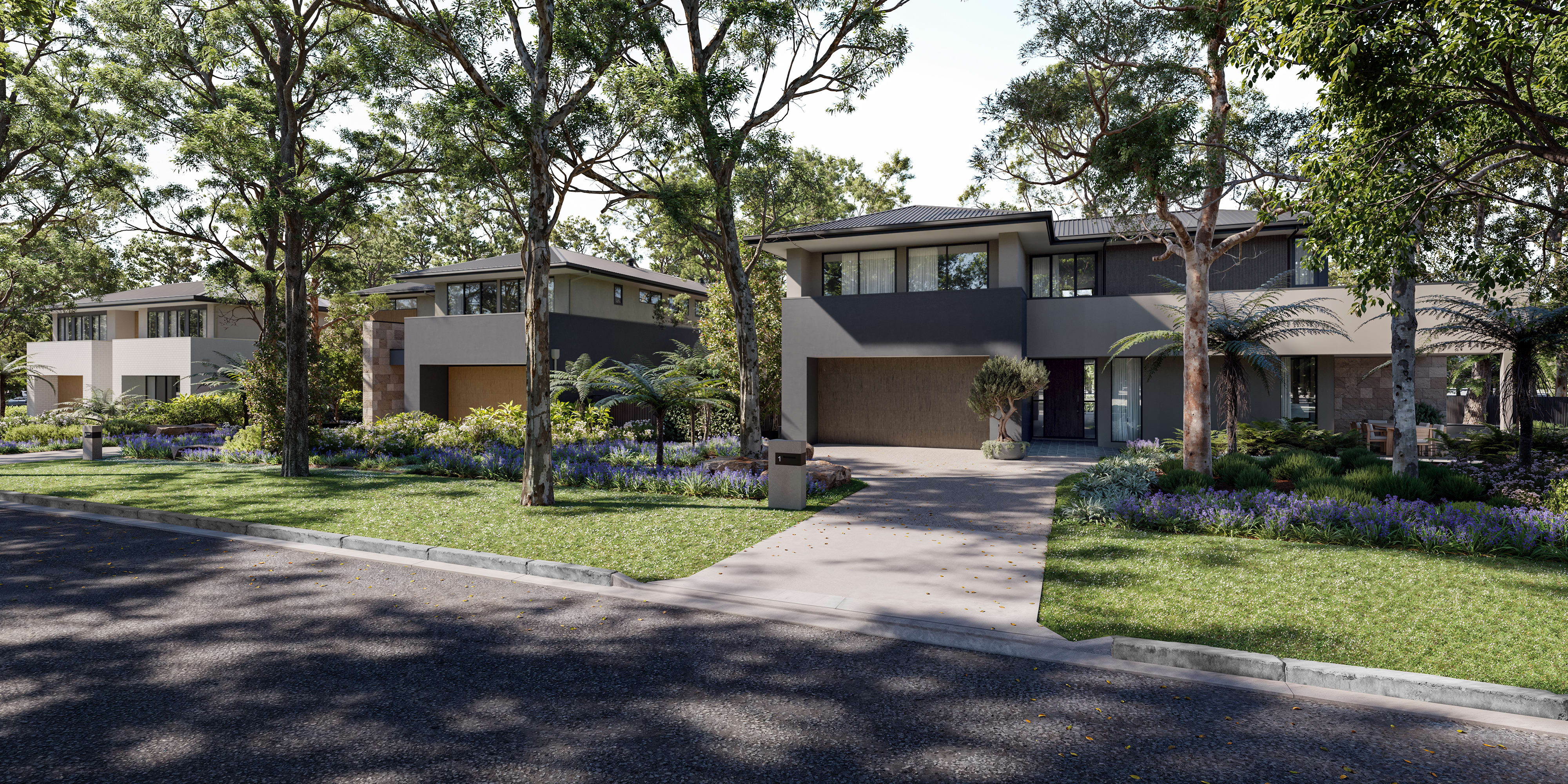 Sekisui NorthTurramurra CGI EXT Streetscape FINAL v2