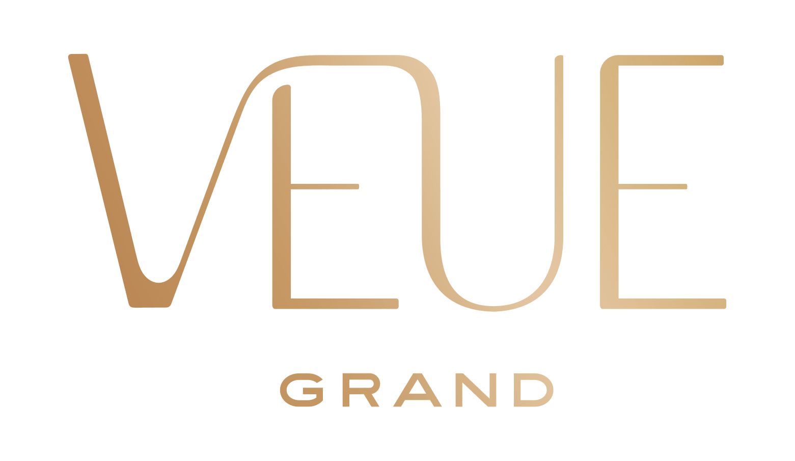 VEUE Grand Logo Gold