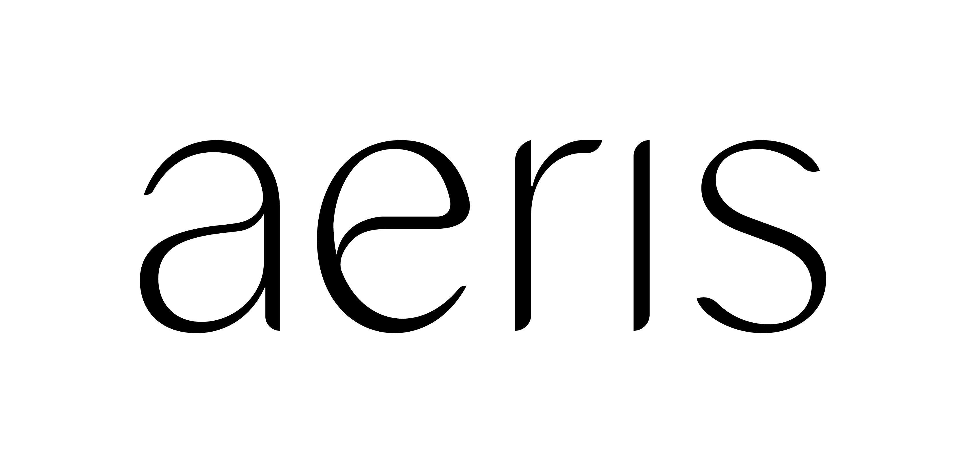 Aeris Logo RGB Black