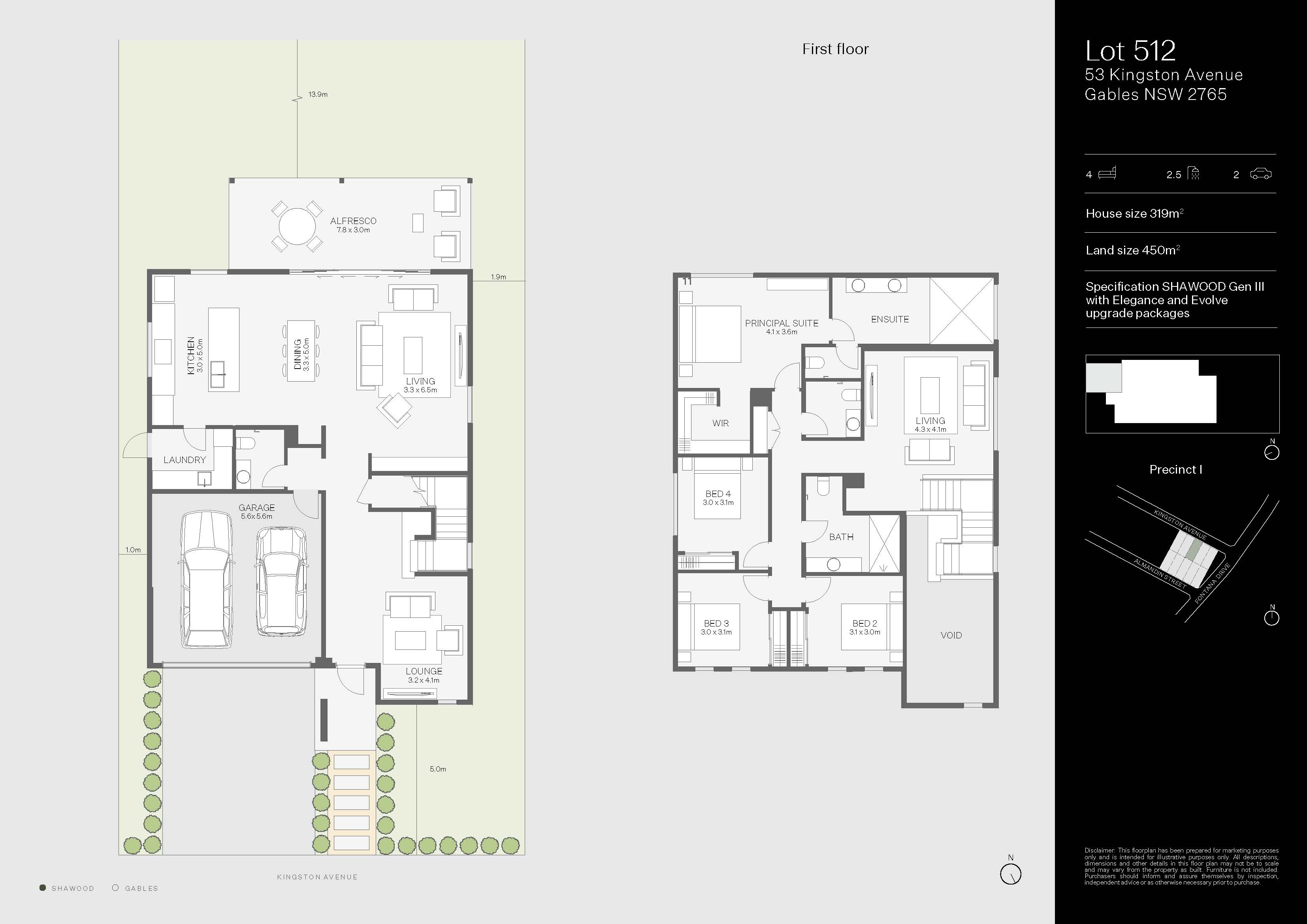 Lot 512 Kingston Avenue Floorplan