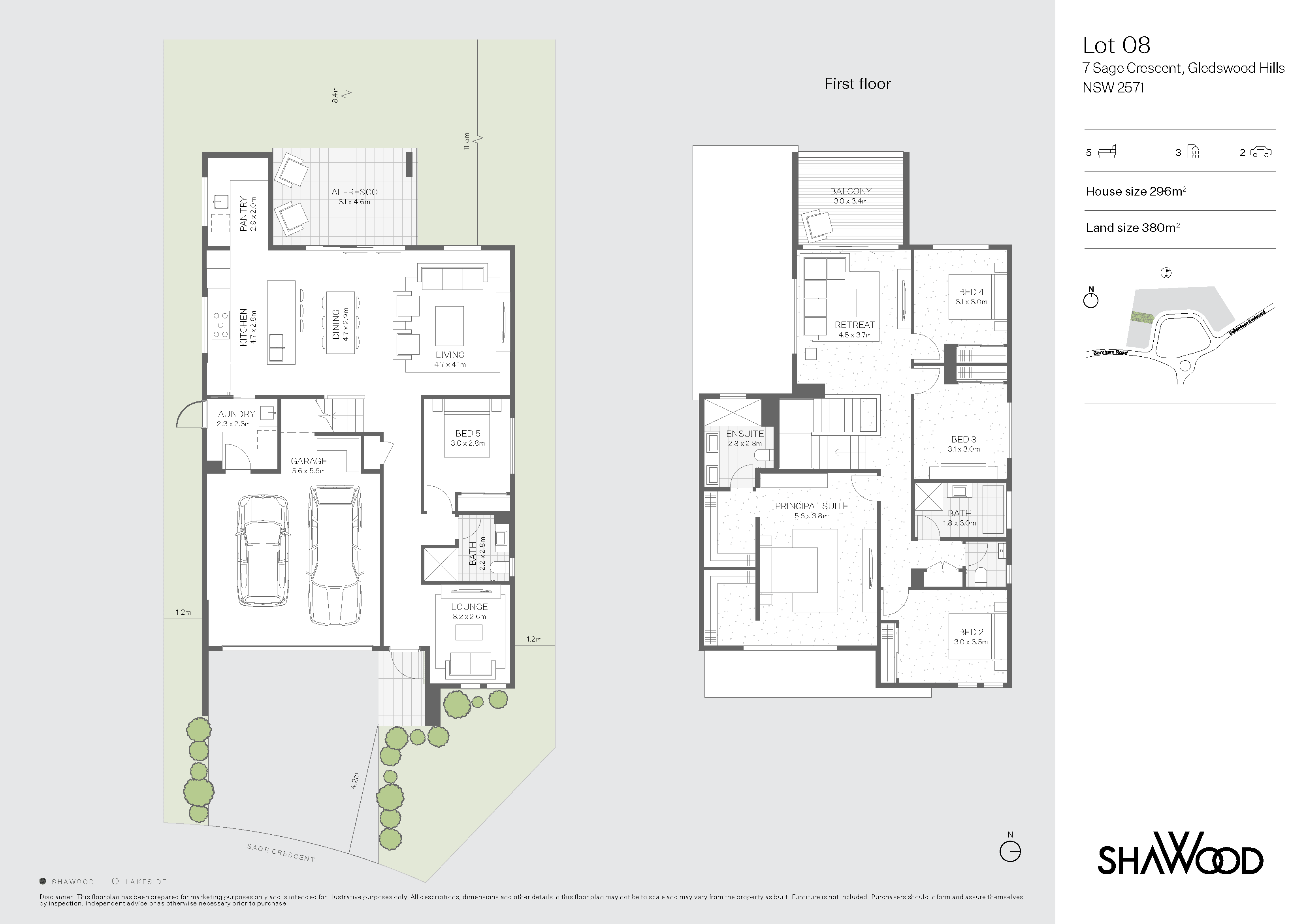 Lot 8 Floorplan