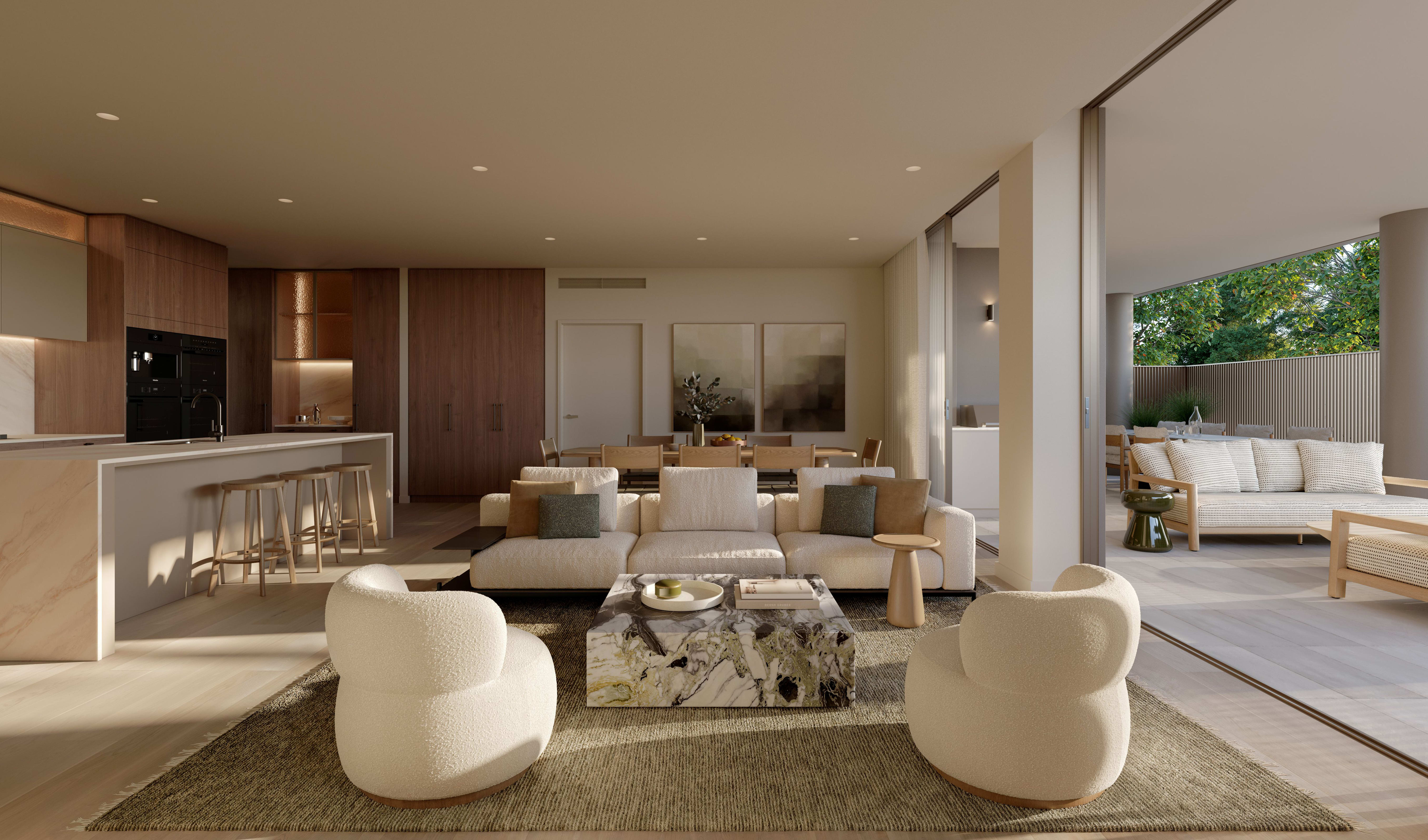 S26 OrchardsStage5 EXT G16 Balcony Looking In Final 6000x3530