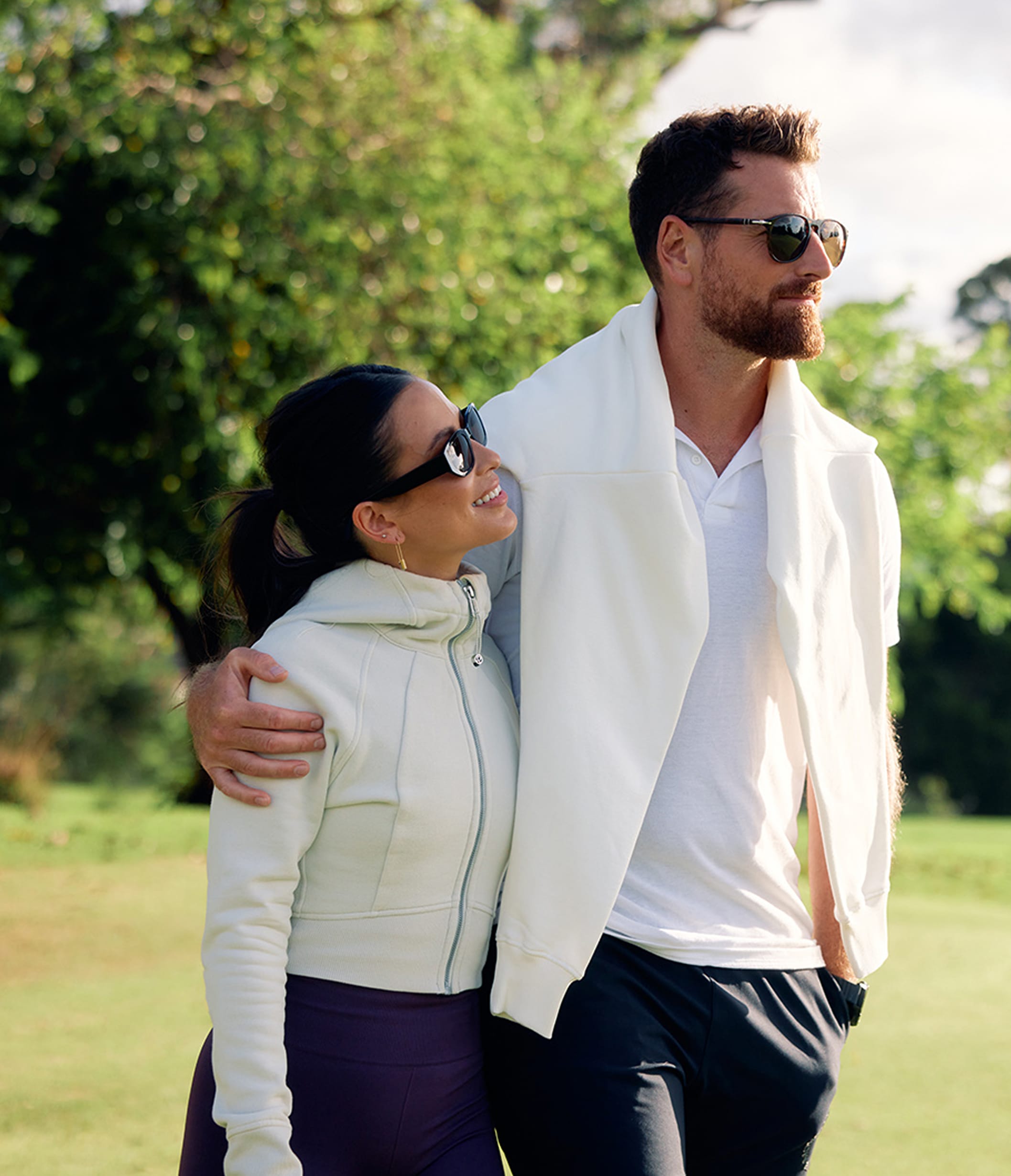 Golf course walking 1