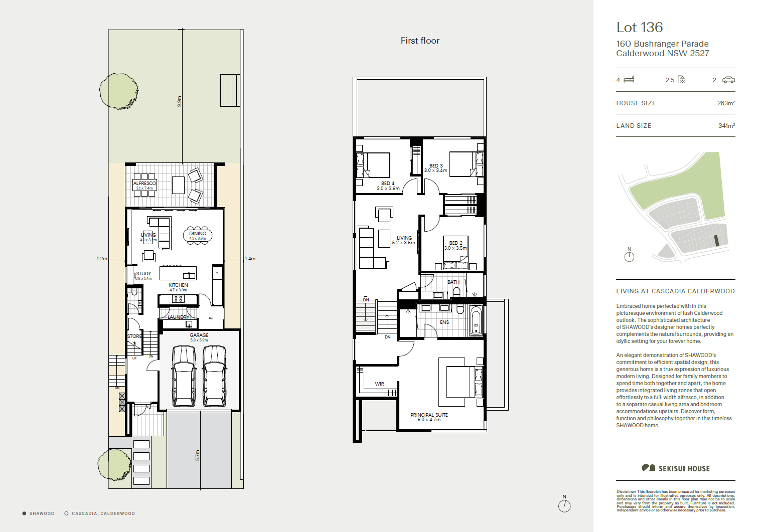 Lot 136 floor plan
